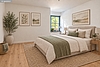 Schlafzimmer möbliert-KI