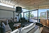 Penthouse-Lounge mit Terrasse