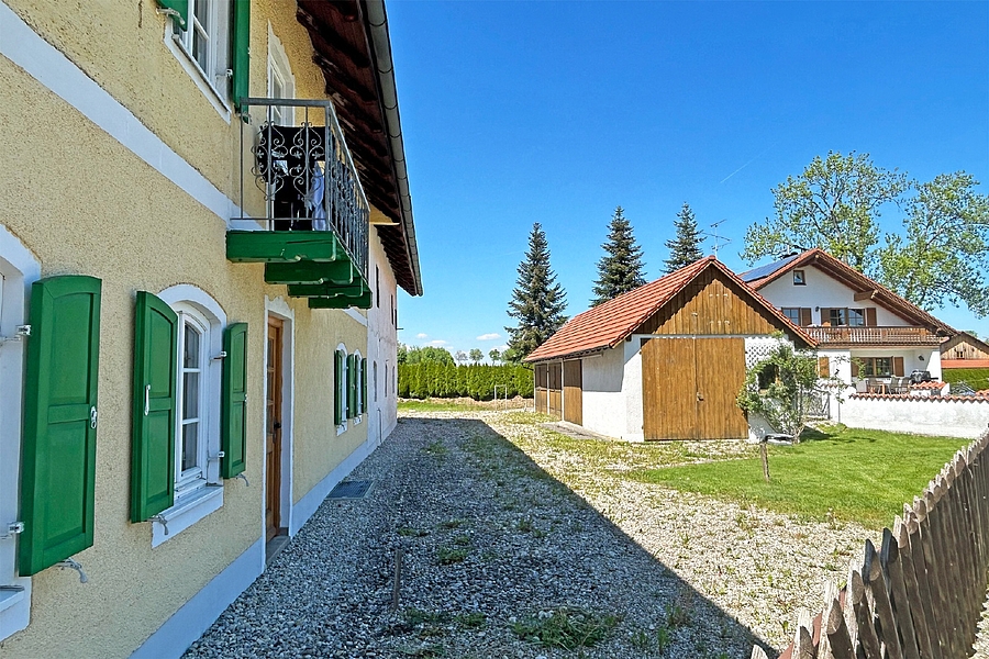 Hof Einfahrt