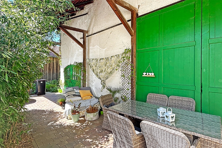 Direkter zugang zur Scheune