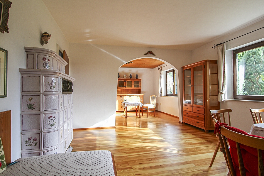 Wohnzimmer im Altbau