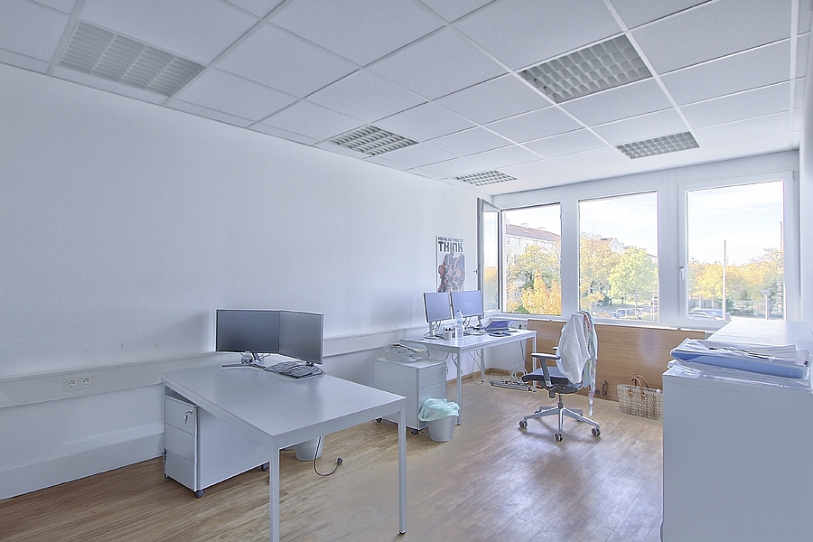 Viel Platz für produktives Arbeiten