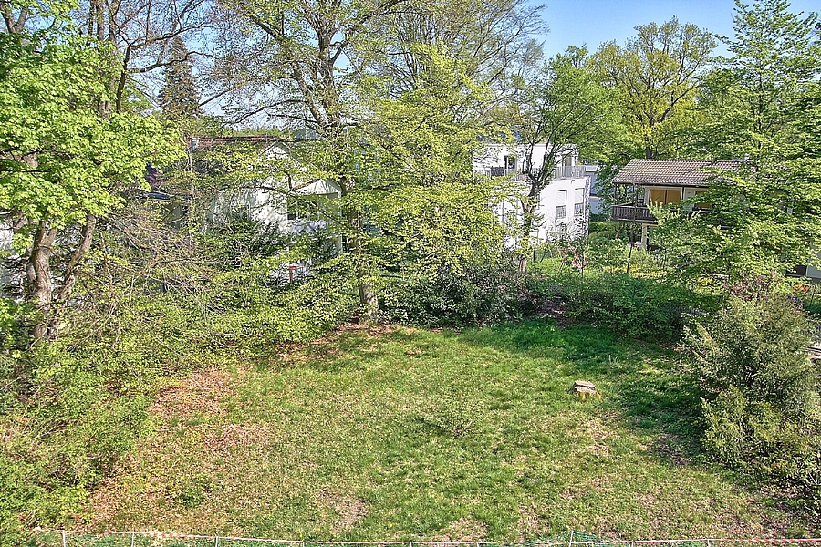 Baugrundstück von oben!