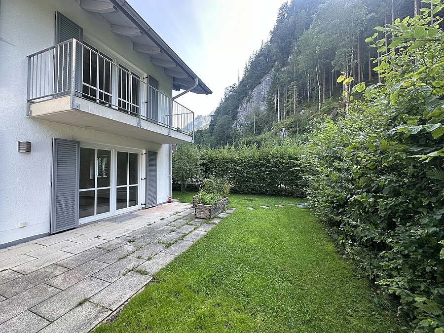Terrasse und Garten