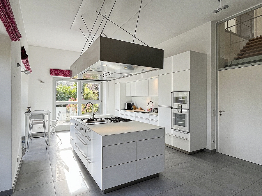 Weiße bulthaup-Küche