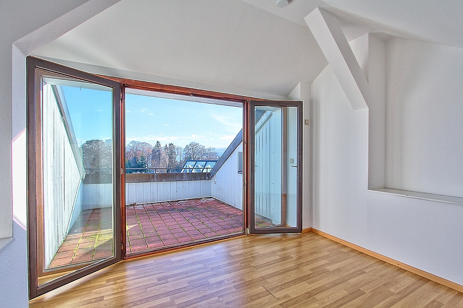 Aussichtsreiche Dachterrasse