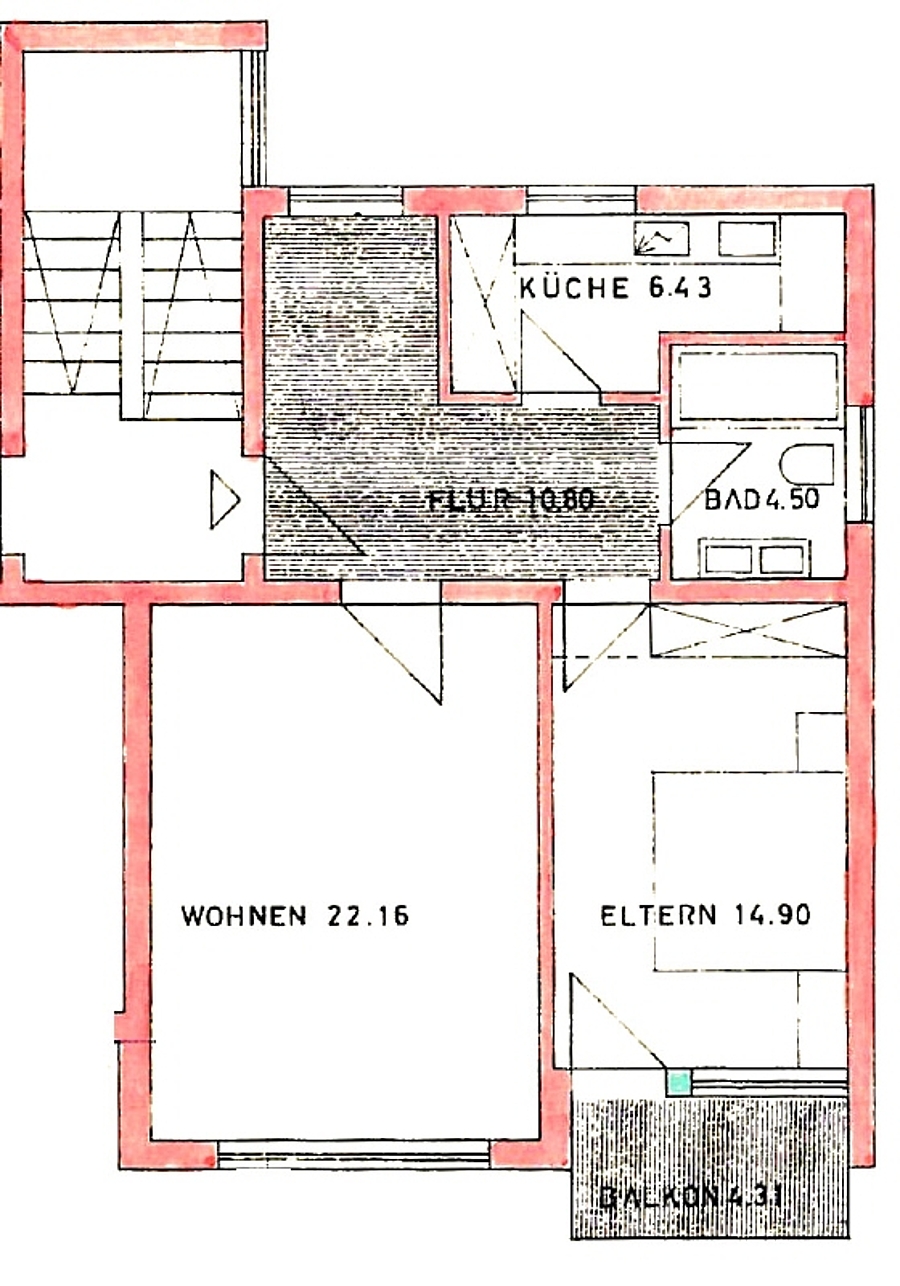 Grundrissplan