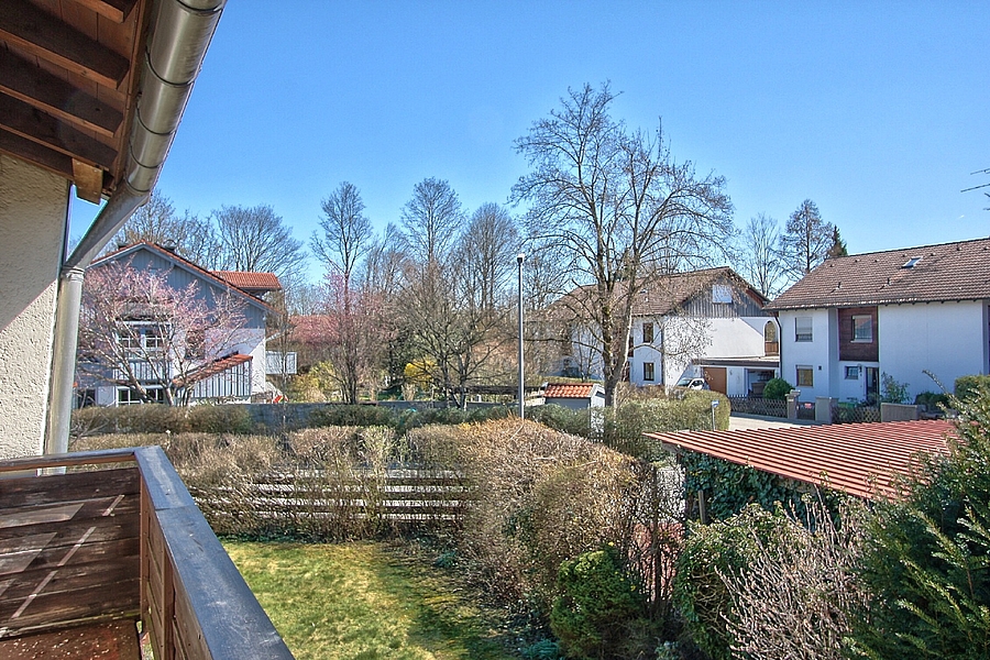 Ausschnitt Balkonaussicht