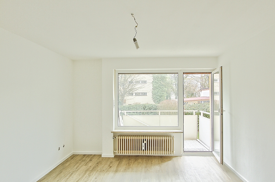 Wohn- und Schlafzimmer