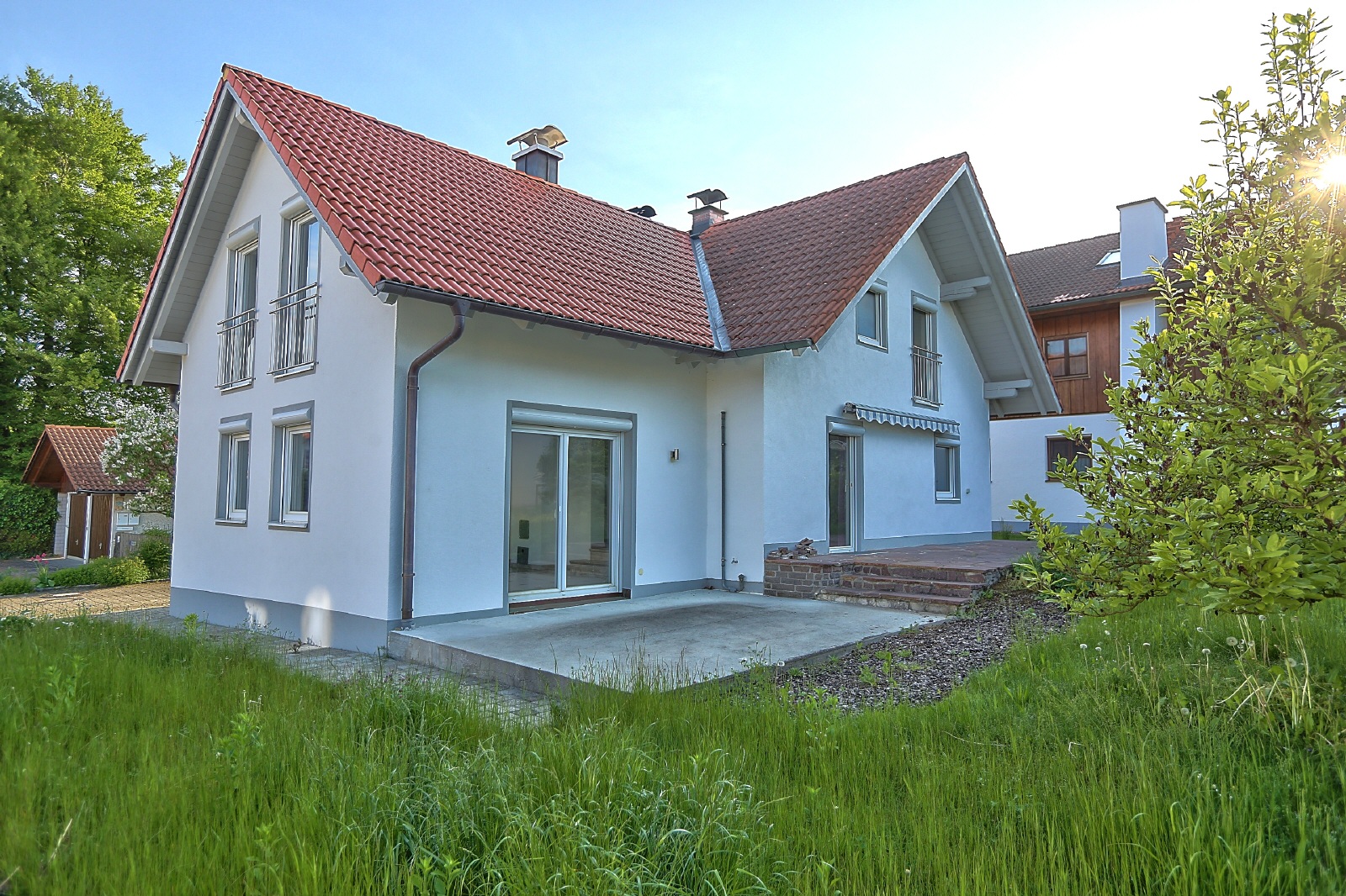 Blick auf die Terrassen!