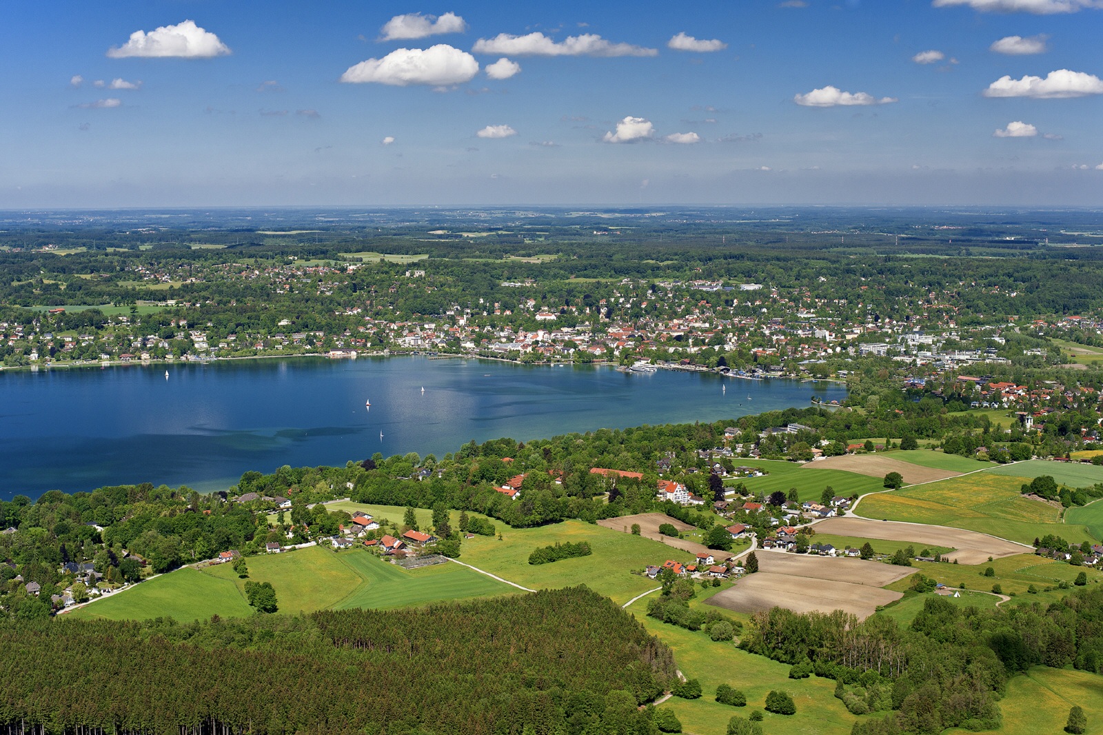 Starnberg im Süden von München