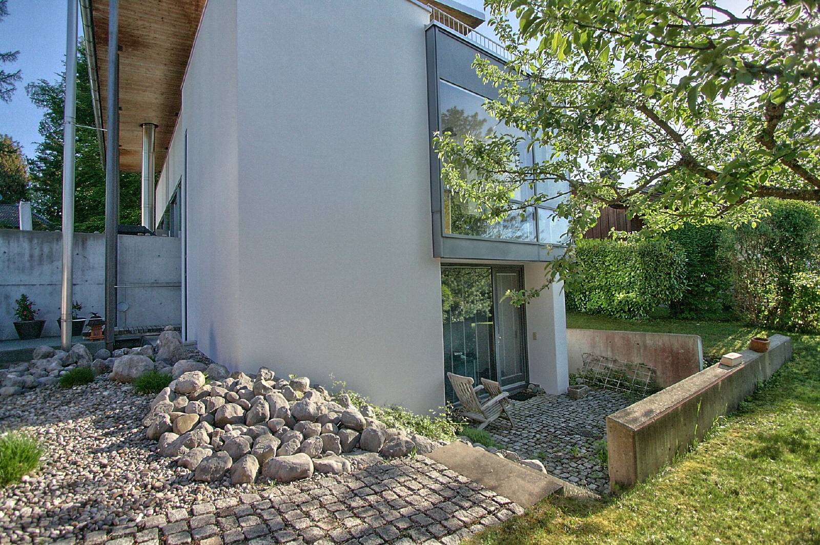 Terrasseneingang Einliegerwohnung