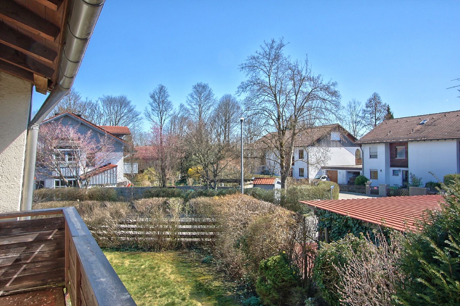 Ausschnitt Balkonaussicht