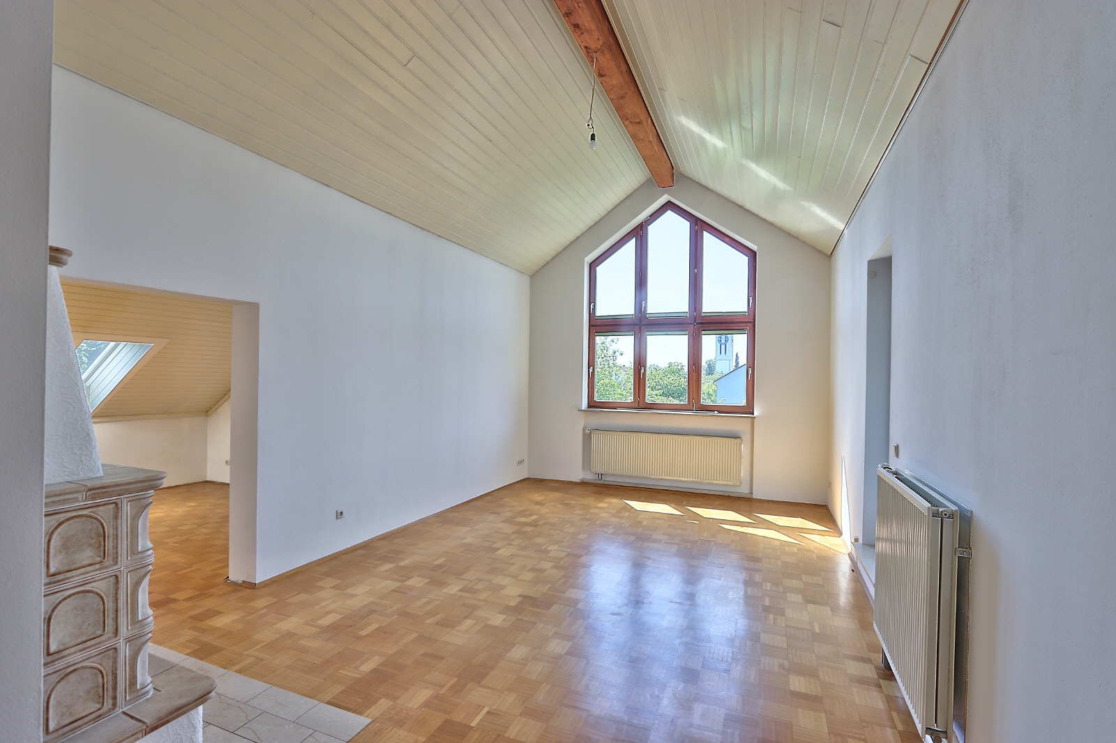 Wohnzimmer mit Kaminofen