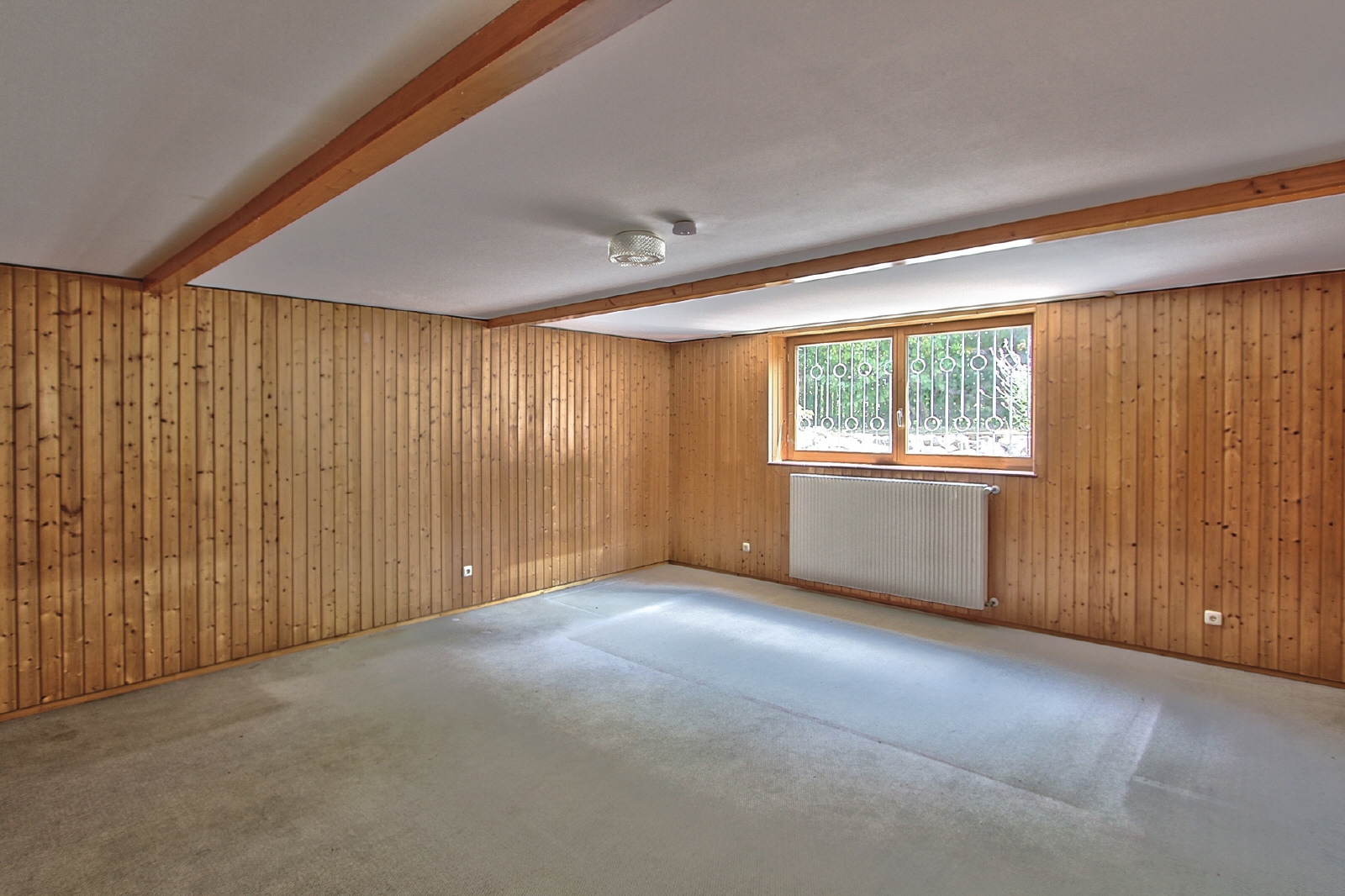 Viel Platz im Untergeschoss