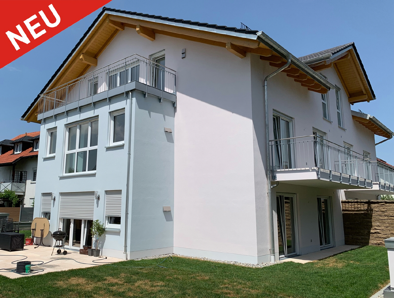 Bezug in ruhiger Lage