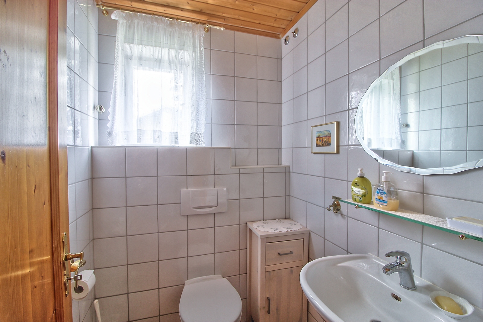 WC im Erdgeschoss
